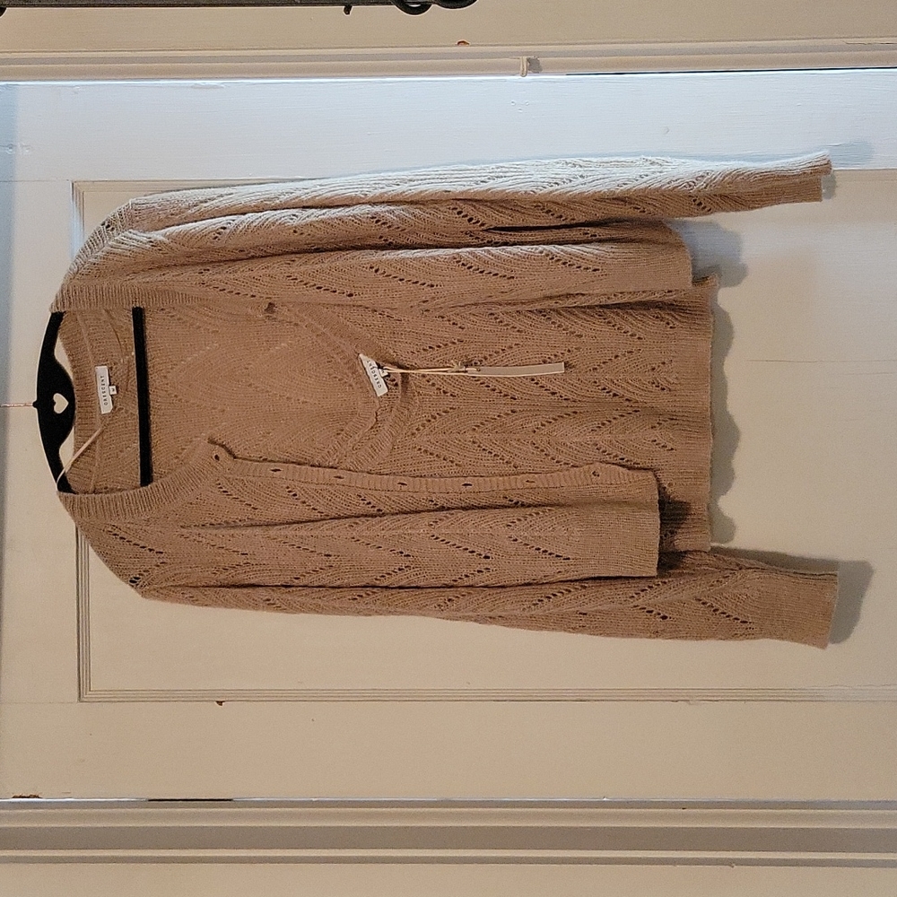 Crescent Crochet Sweater and Tank Set Sz M